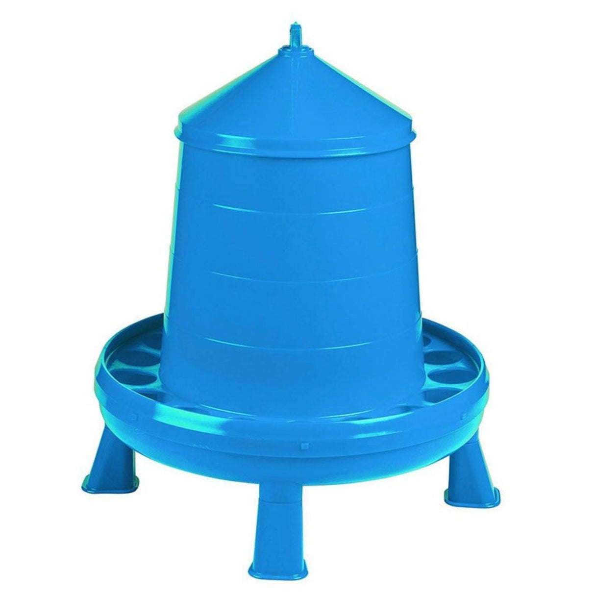 Double Tuf chicken feeder on a white background