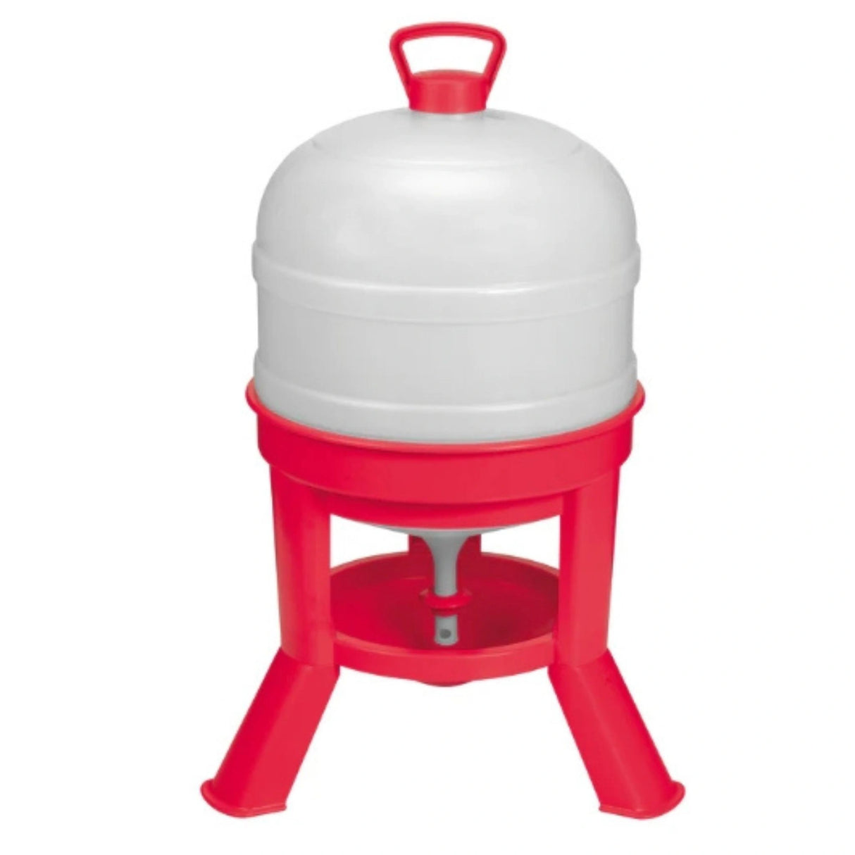 Front View of Little Giant Chicken Waterer 8 Gallon