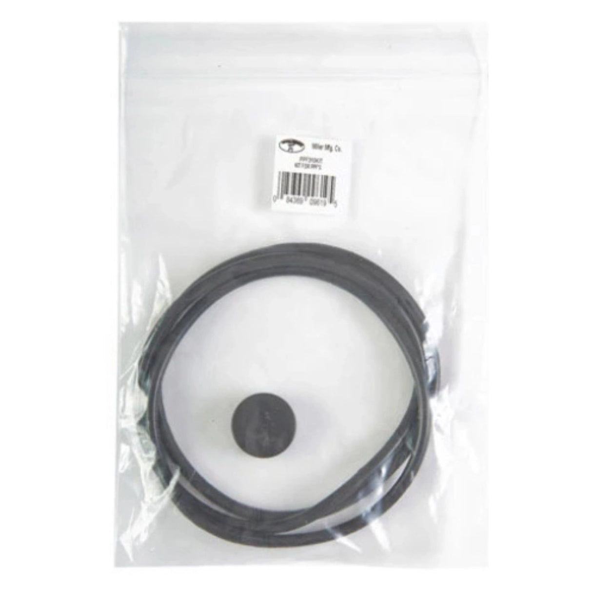 A front view of Little Giant Chicken Waterer PPF Kit on a white background