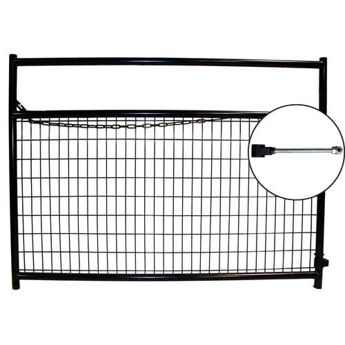 Gates | Square Corner | Black Mesh | Various Sizes