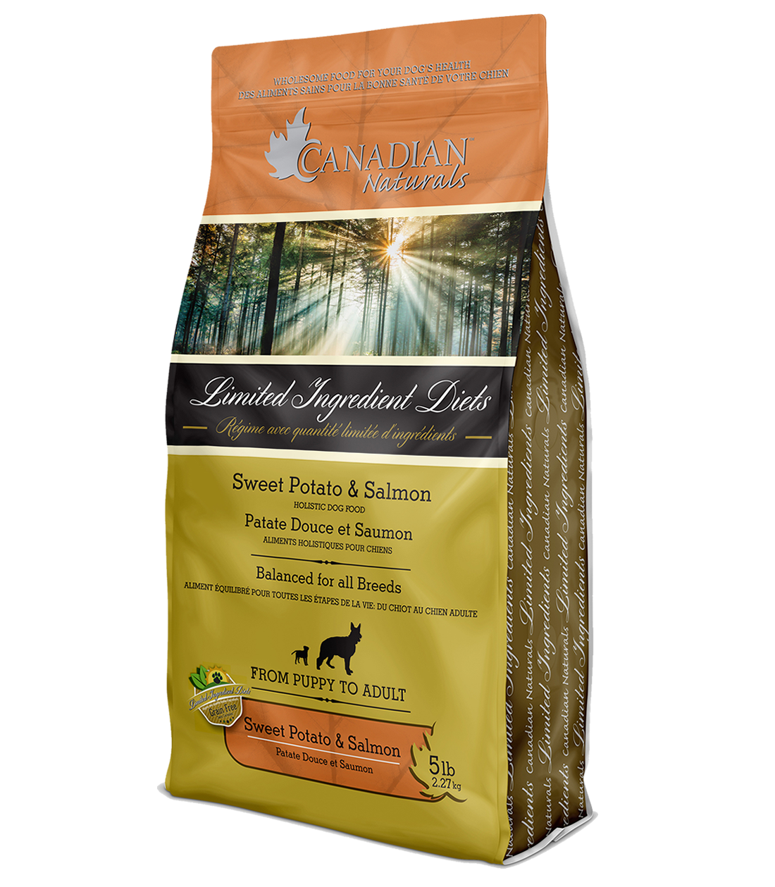 Canadian Naturals - Sweet Potato & Salmon Recipe for Dogs