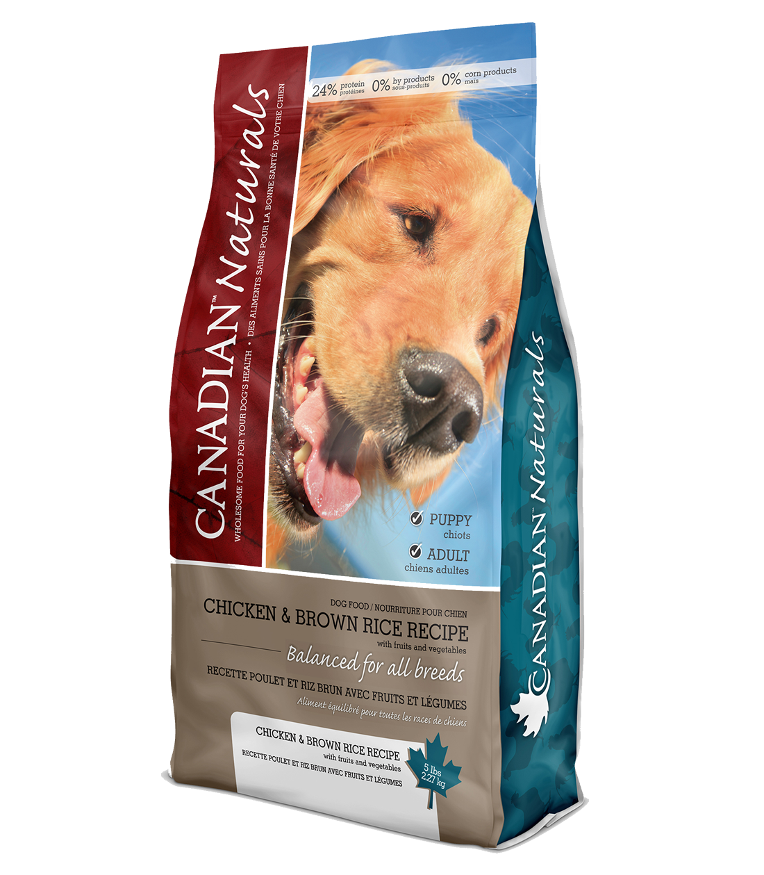 Canadian Naturals - Chicken & Brown Rice Recipe for Dogs