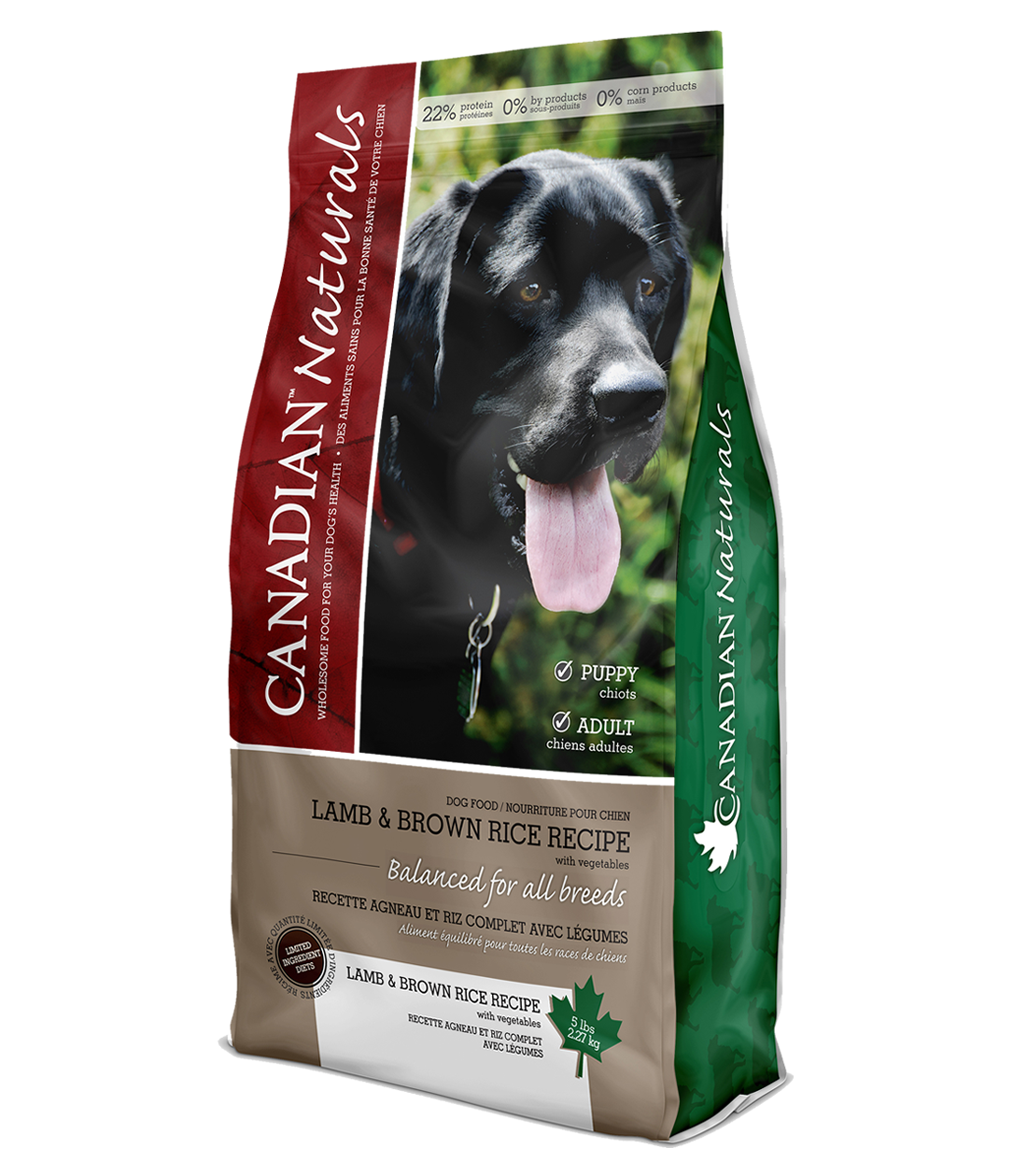 Canadian Naturals - Lamb & Brown Rice Recipe for Dogs