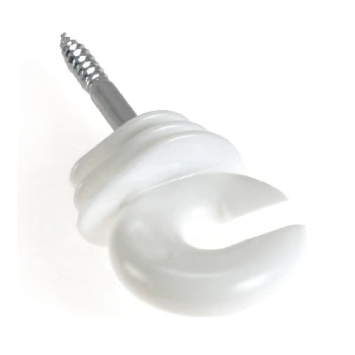 Close-up of Patriot Electric Fence Insulators Jumbo Ring on a white background