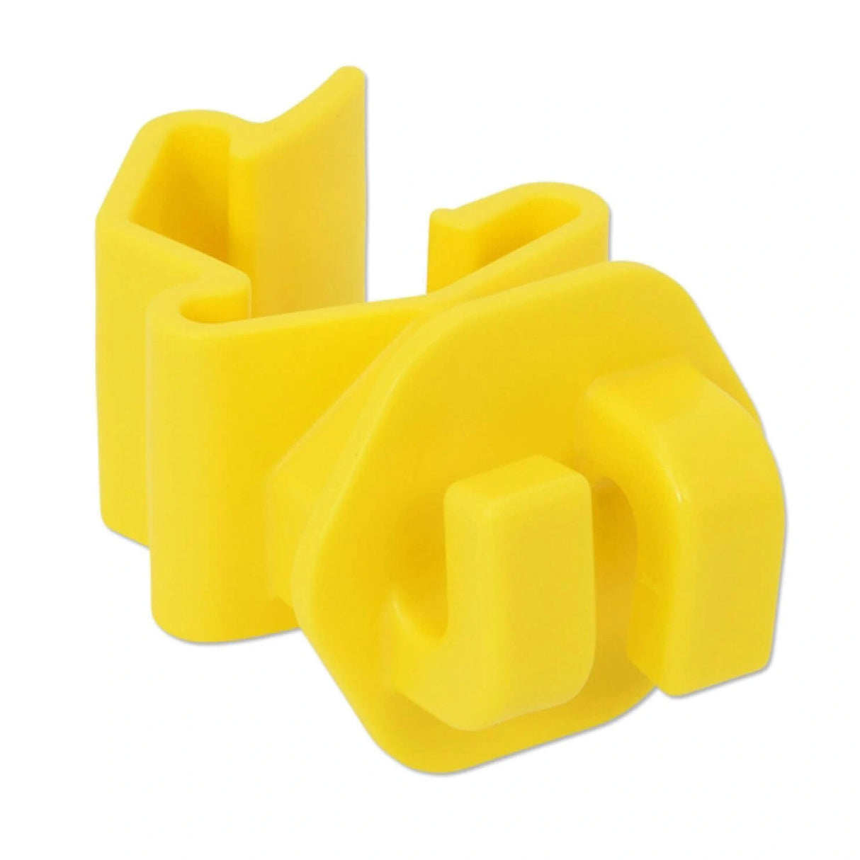 A front view of Gallagher Electric Fence Insulators T-Post on a white background