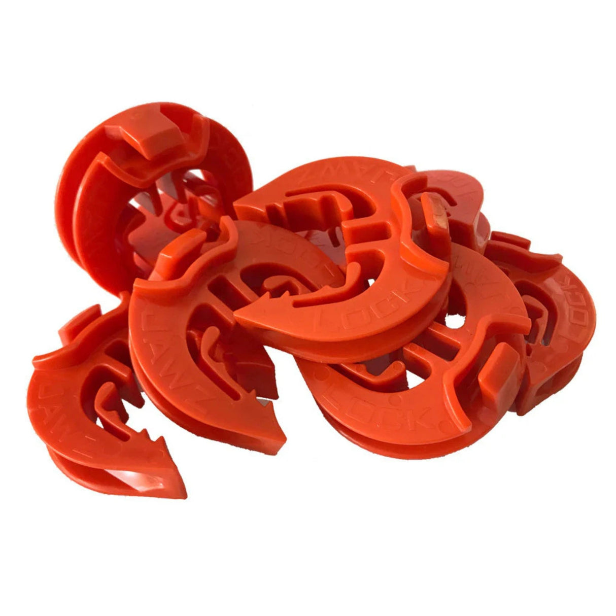 Close-up front view of LockJawz Electric Fence Insulators T Post T-360