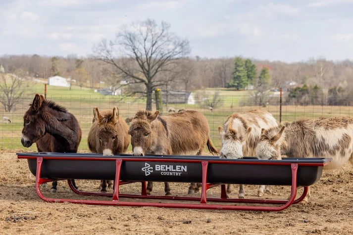 Behlen Stockman Elite 10' Bunk Feeder - Red Powder Coat