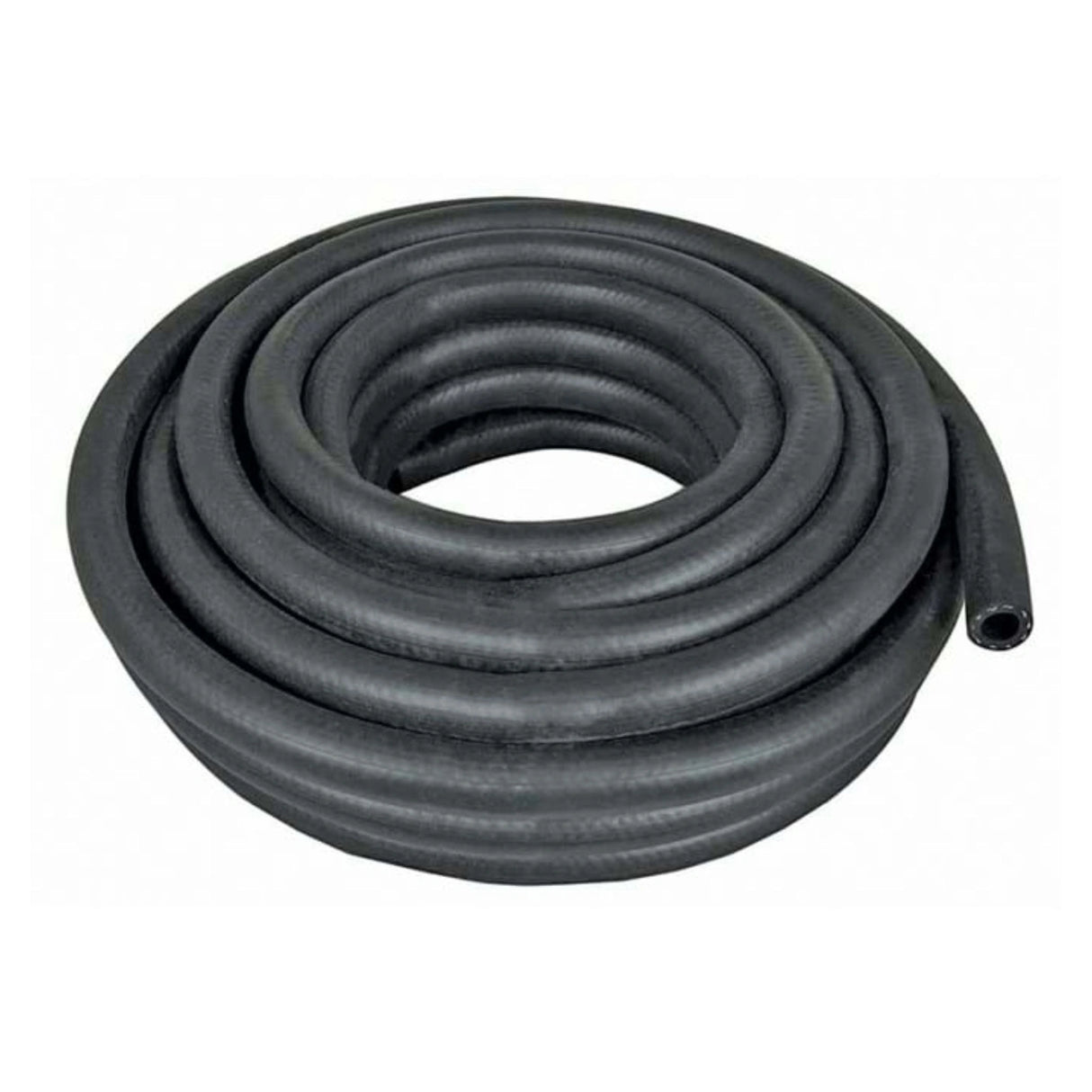 A front view of ATV Sprayer 25 Gallon 3 Nozzle Boomless Broadcast Hose on a white background