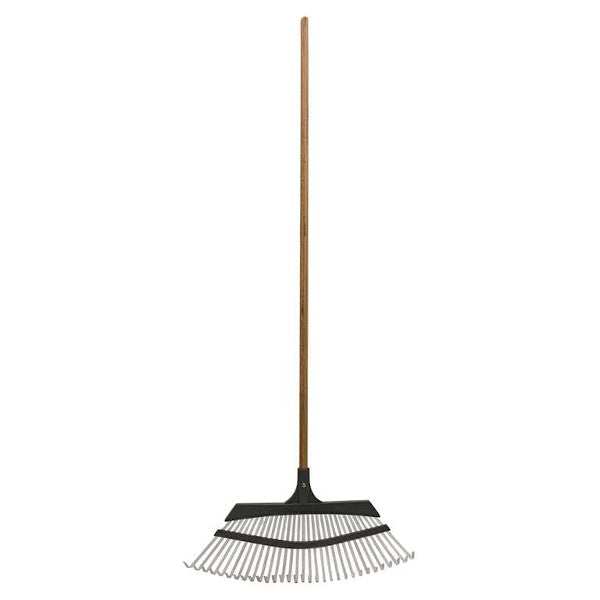 31 Tine 24" Flex Rake - Heavy-Duty Lawn & Garden Rake