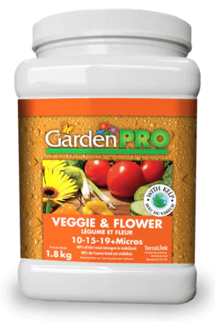 Garden Pro Flower & Veggie Granular Fertilizer 10-15-19 — 1.8kg