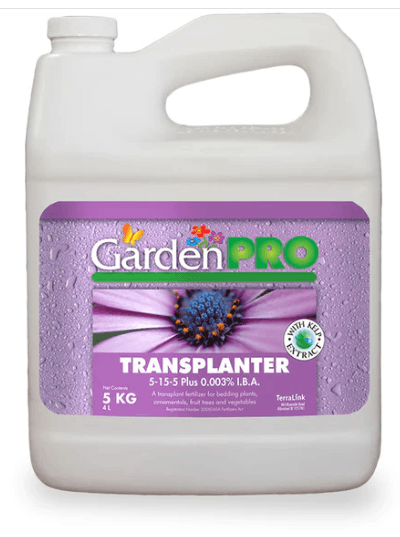 Garden Pro Transplanter Liquid Fertilizer 5-15-5 + IBA Root Stimulator — 5L