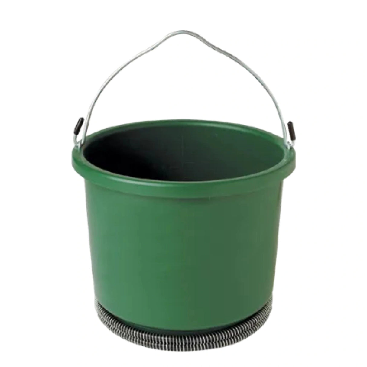 A front view of 2 Gallon Heated Bucket 60 Watts on a white background