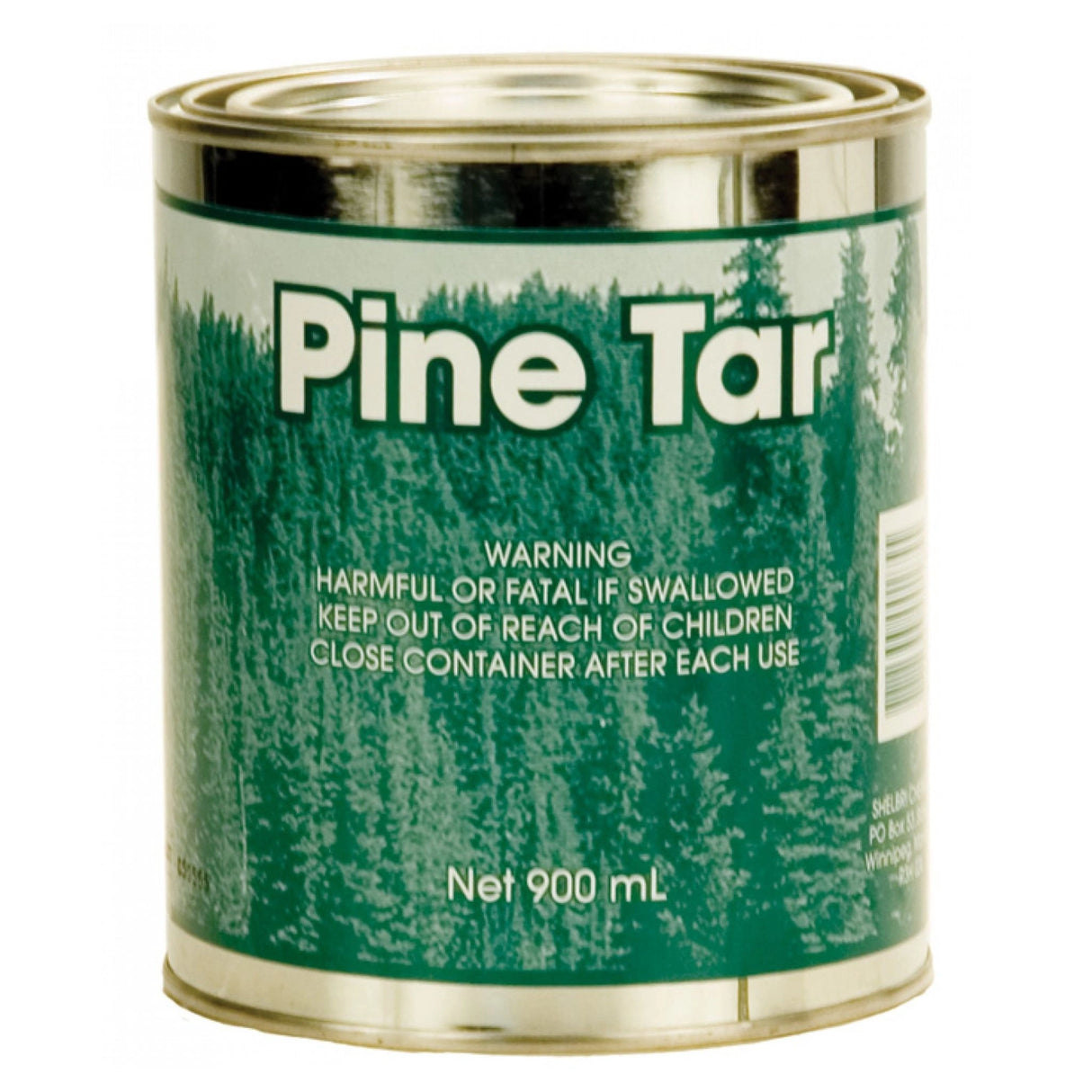 A Western Rawhide Hoof Packing Pharm Vet Pine Tar 900ml on a white background