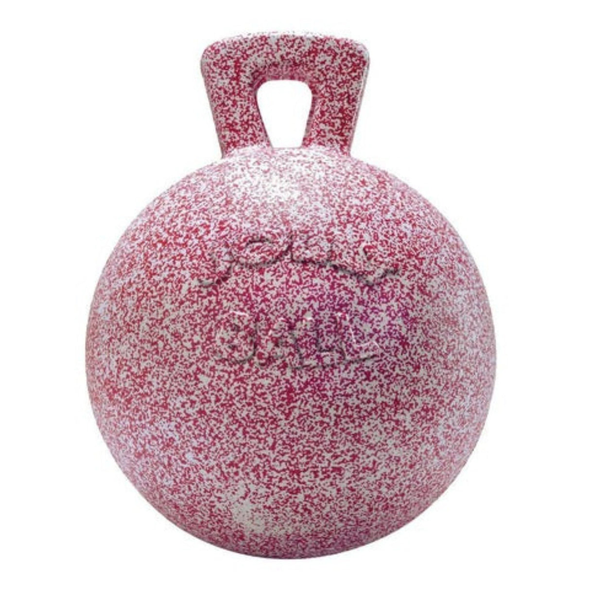 Front view of Peppermint Horseman's Pride Jolly Ball 10" Horse Toy on a white background