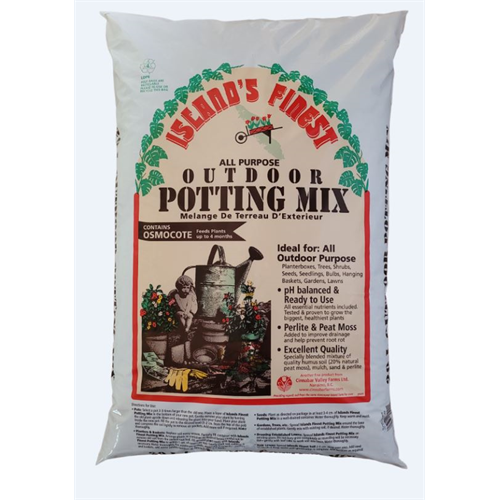 20 litre bag of Island's Finest Outdoor Potting Mix