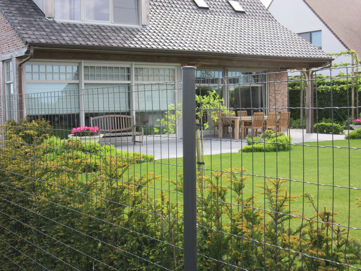 Galvanized Non-Climb Fence | 2"x4" Crimped Mesh | Class 3 Zinc Coating