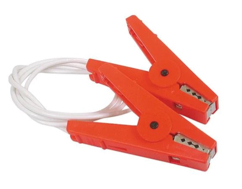Electric Fence Jumper Lead W/Clamps