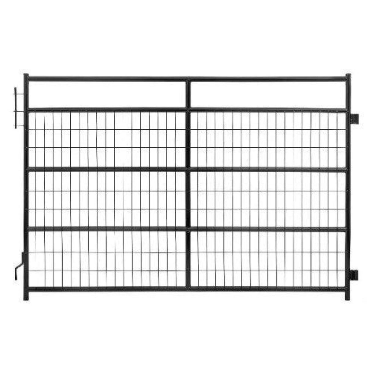 A front view of a mesh livestock panel for sheep and goats, 7x54 inches, on a white background.