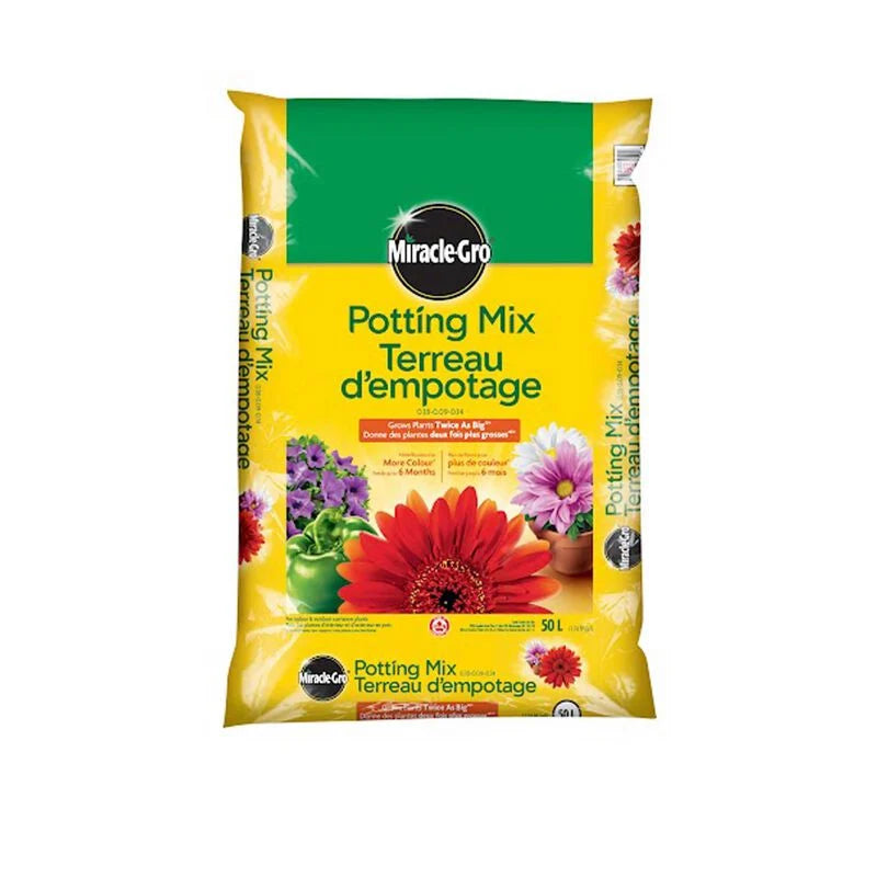Miracle-Gro Premium Potting Mix 50L | Container Gardening | Purity Feed