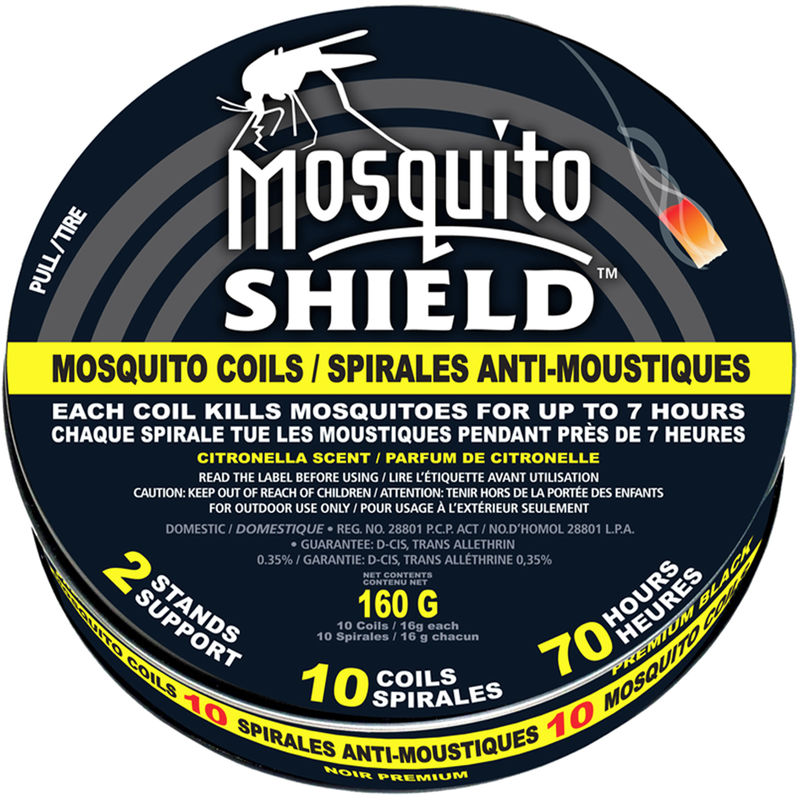 Mosquito Shield Coils 160g 10/Pk 06Ms0402
