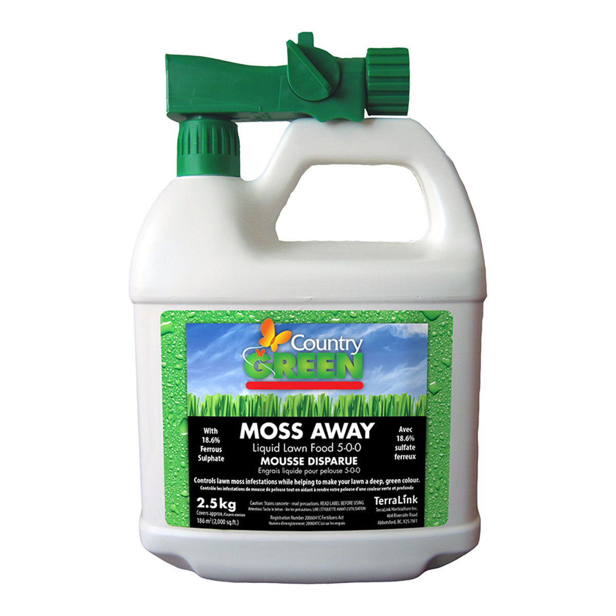 Moss Out & Spray 2.5kg 5-0-0