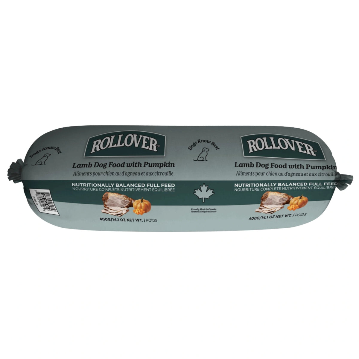 Pumpkin Dog Food With Lamb And Activated Charcoal photo