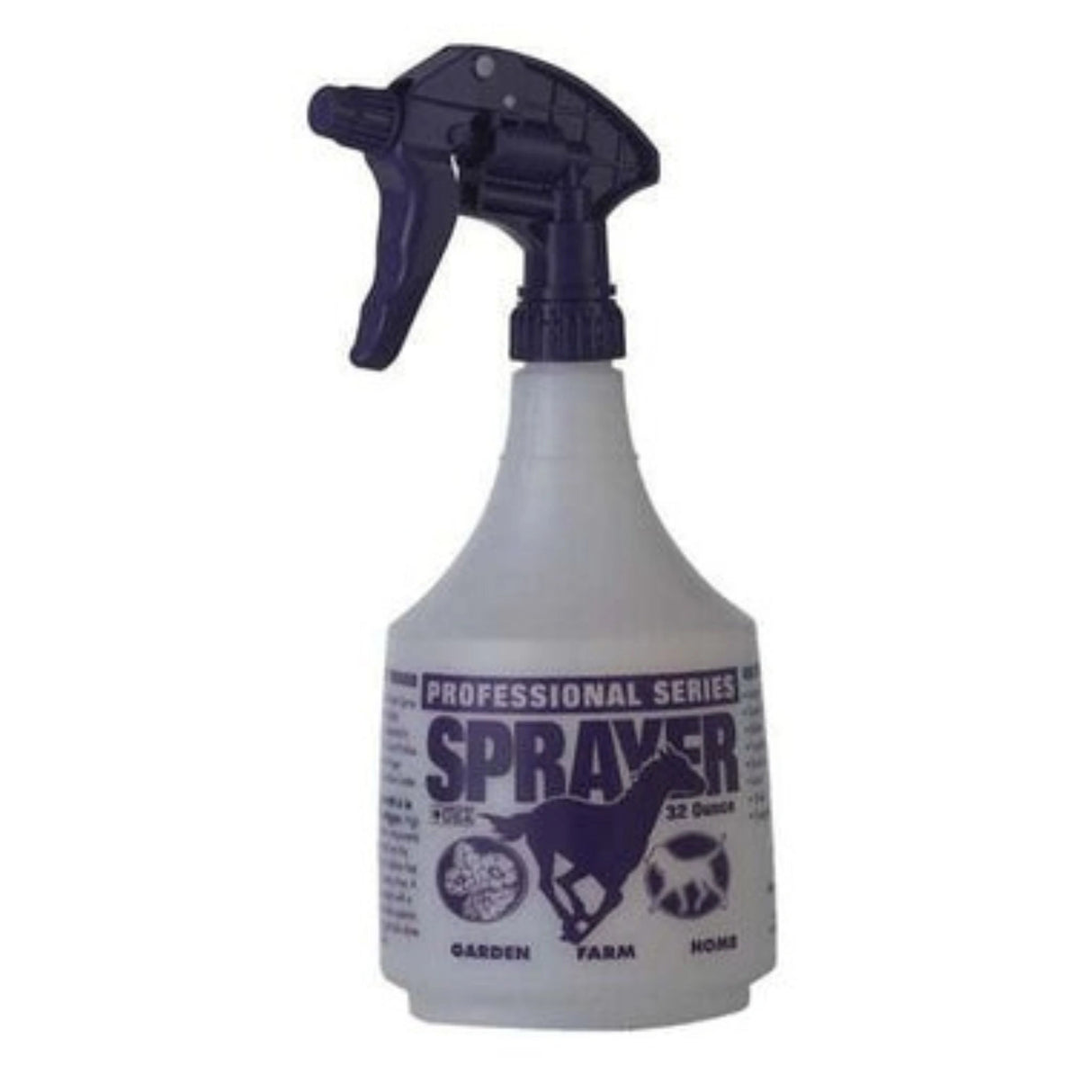 Front view of Purple Little Giant 32 Ounce All-Purpose Spray Bottle on a white background