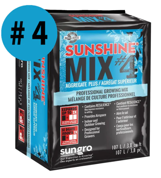 Blue Sunshine Mix Soil 3.8 Cuft #4 Or #2 107L