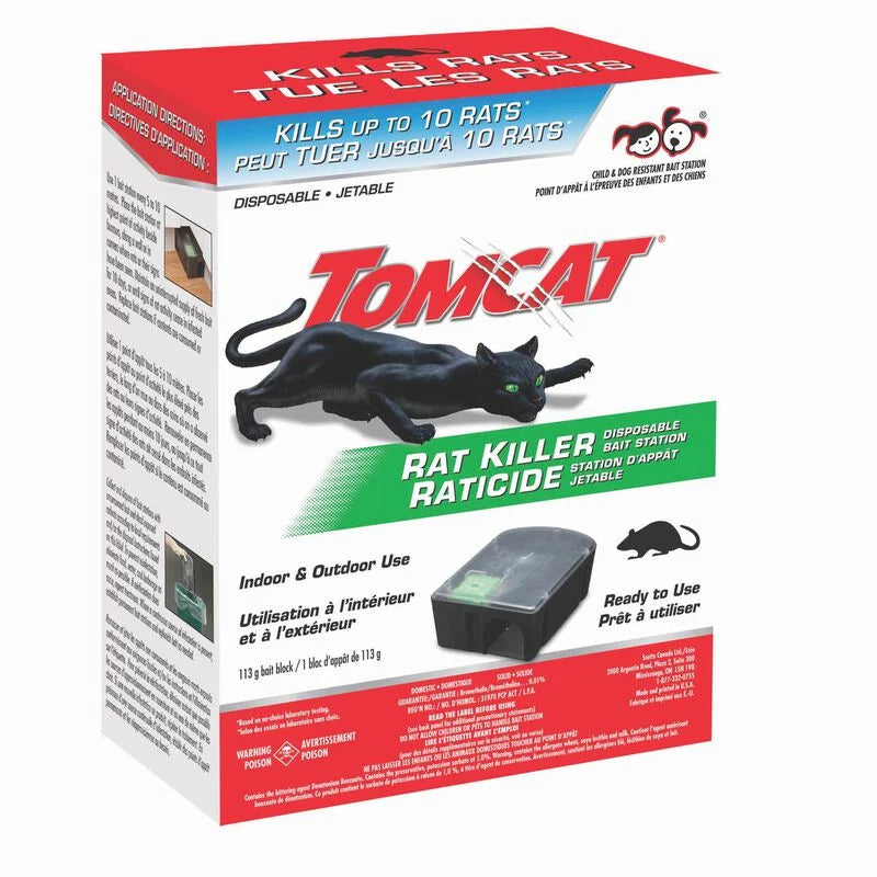 Tomcat Rat Killer Disposable Bait Station