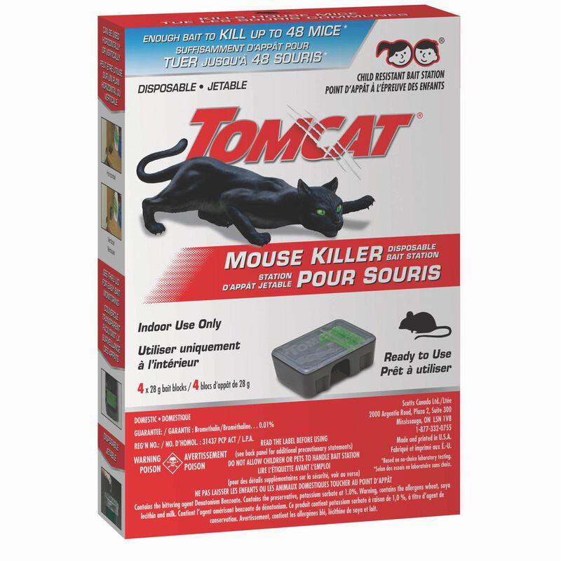 Mouse Killer | Bait Station | Disposable | Tomcat Various Sizes
