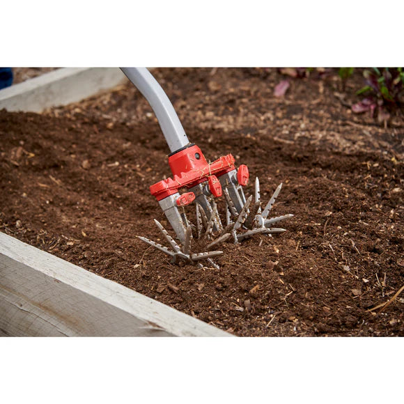 Corona LG3634 Disc Cultivator - Professional Garden Cultivator with Rotating Discs