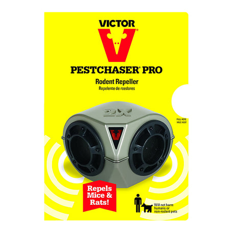 Victor Pestchaser Pro Ultrasonic Rodent Repeller Twin Speakers M792