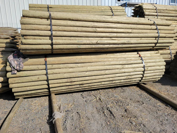 Pressure Treated Fence Rails | 2-3" x 12' | Light-Duty | PWP Premium | 150 per Bundle | 25 Year Warranty