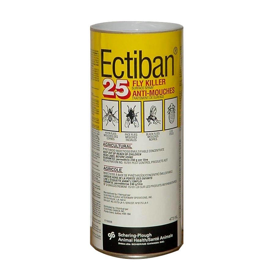 Ectiban 25 | Fly Killer Insecticide | 473 ml | Concentrate