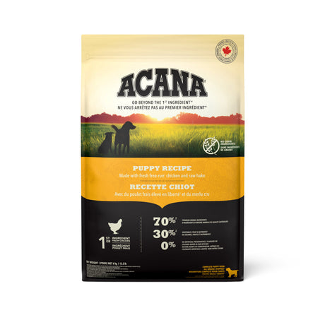 ACANA Puppy Recipe Front 6kg Canada.tif