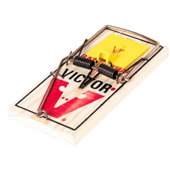 Victor Classic Wood Rat Trap | Wide Plastic Pedal