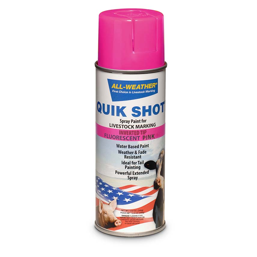 All-Weather® Quik Shot® Inverted Aerosol Marking Paint