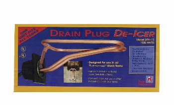 Model DPH-15 Drain Plug De-icer  Rubbermaid 1500 W