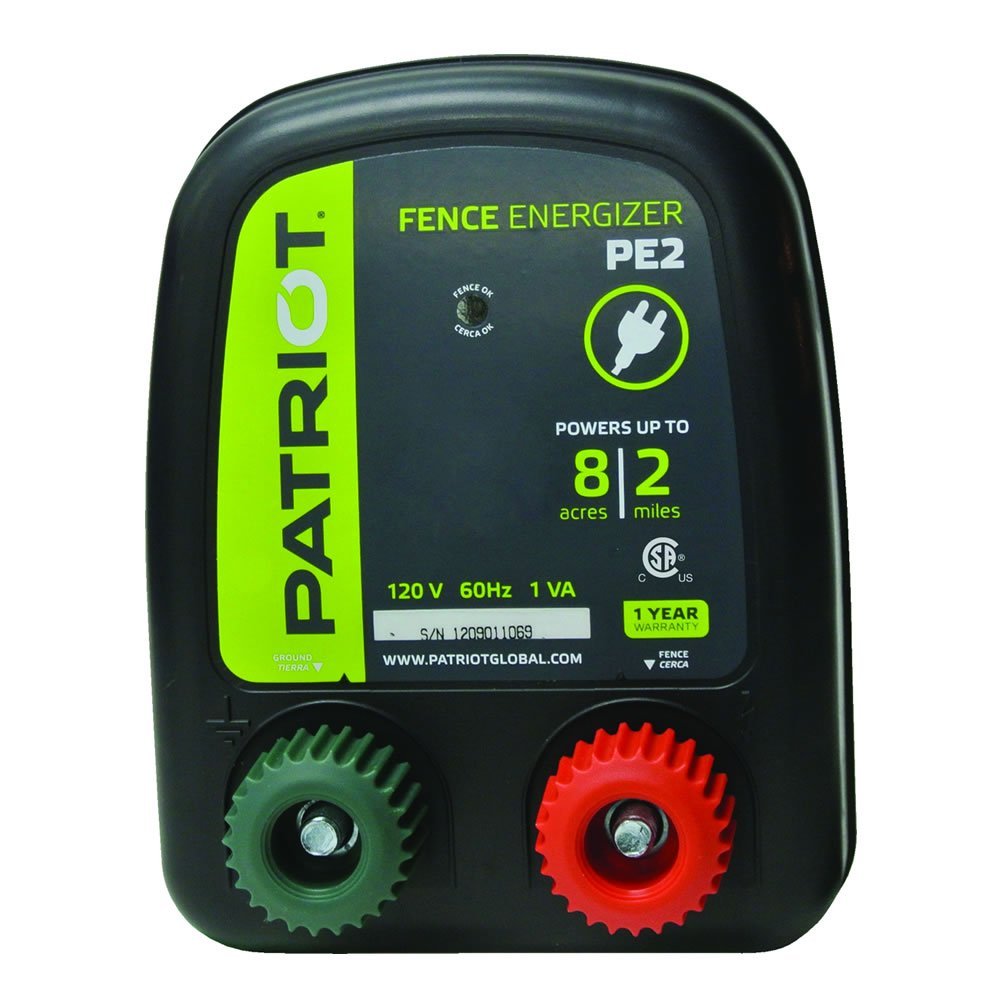 Patriot PE2 AC Powered Fence Charger (AC)