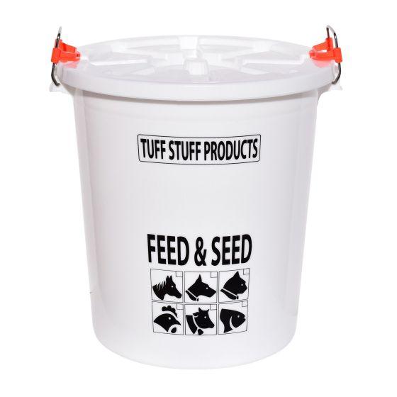 Tuff Stuff Food Grade Plastic Feed & Seed Storage Container 12 gal.