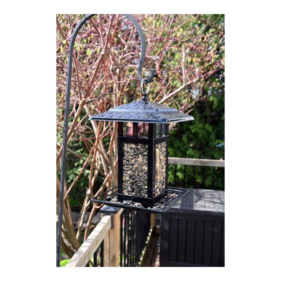 Pinebush Modern Bird Feeder - Lantern Style