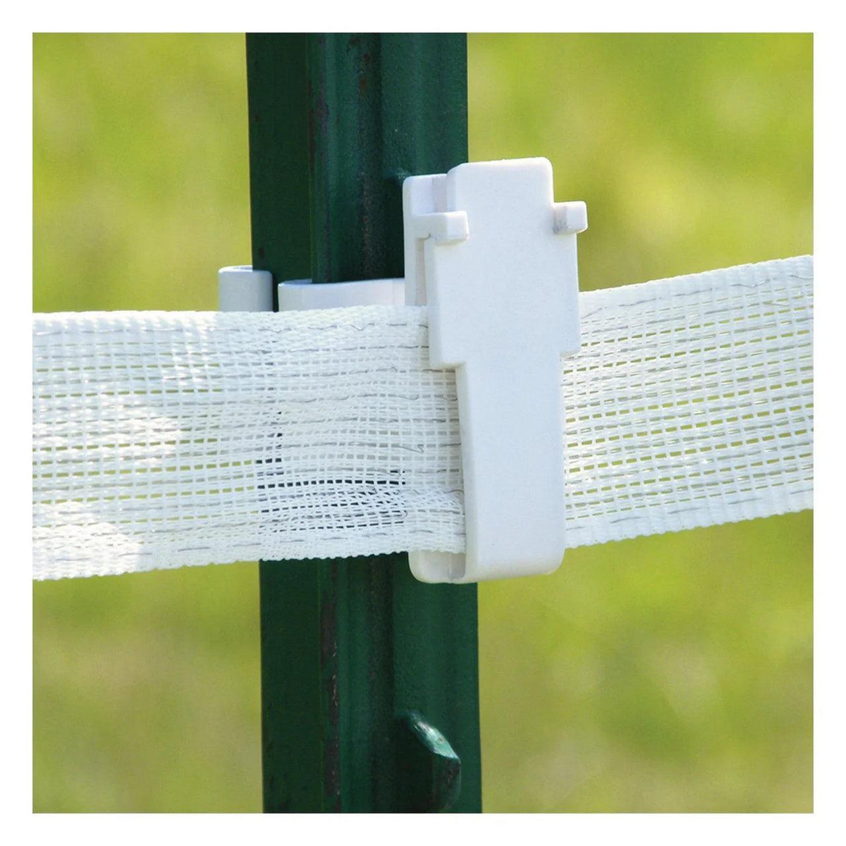 Speedrite White T-Post Wide Tape Insulators 25/Pkg – Purity Feed