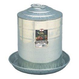 Little Giant Double Wall Galvanized Poultry Fountains