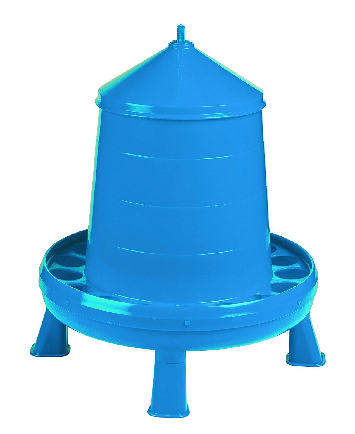 Little Giant Double-Tuf Plastic Poultry Feeder with Legs