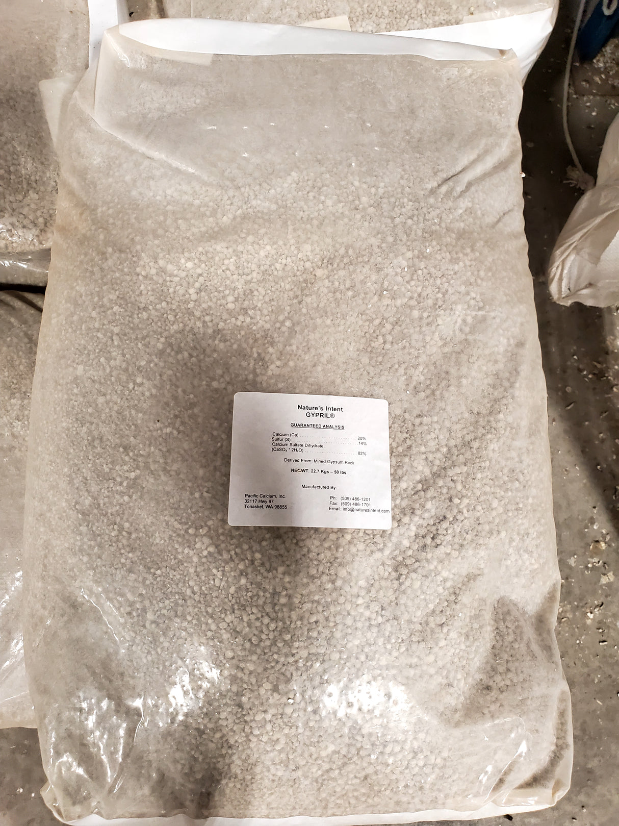 Prilled Gypsum 25kg