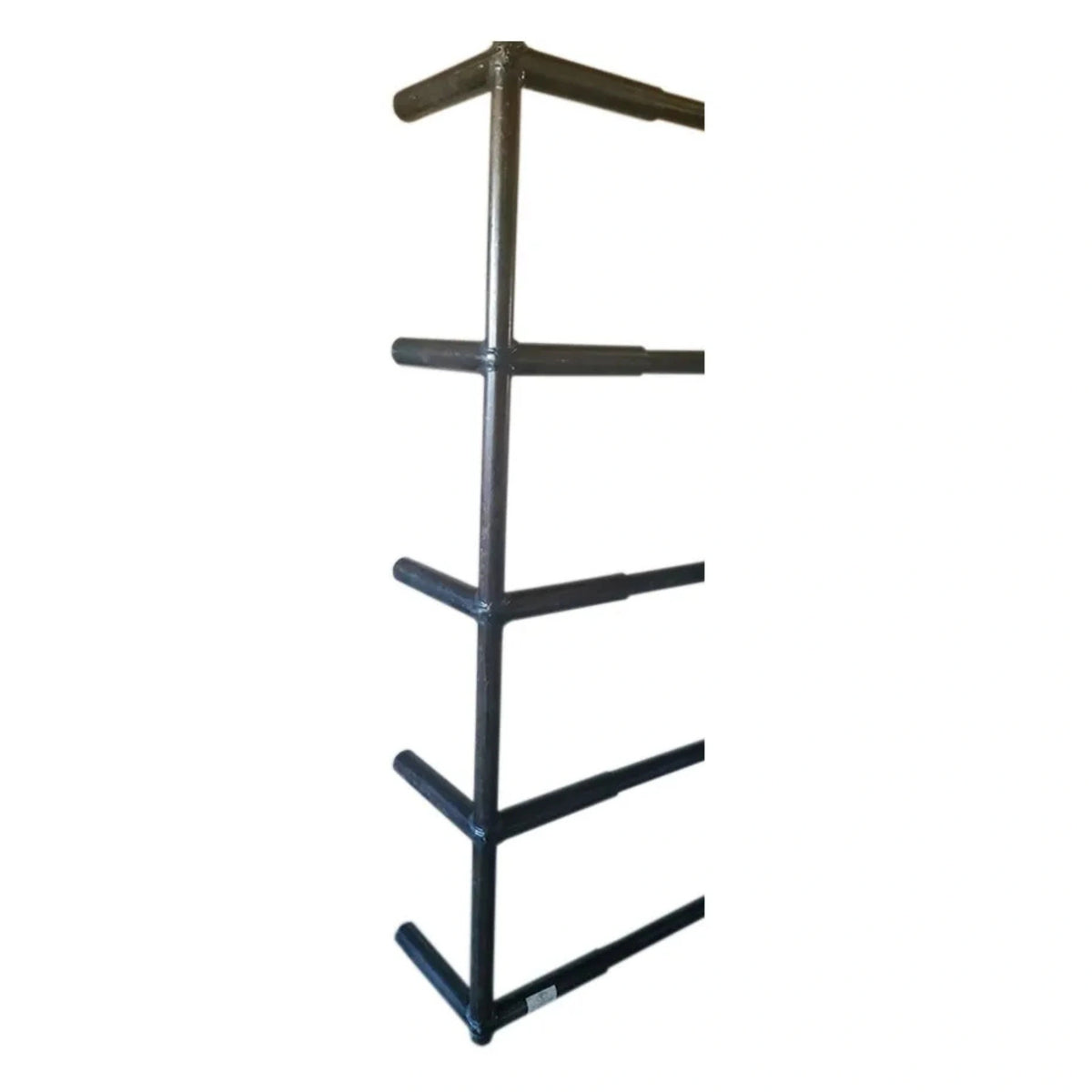 Front view of 2W Livestock Equipment fence panel corner on a white background