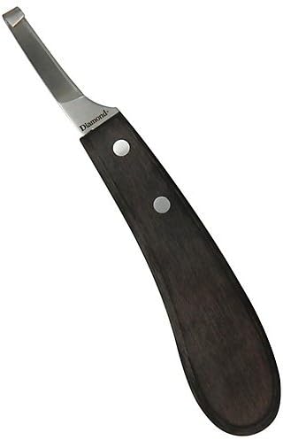 Diamond Hoof Knife – Narrow Blade, Right Hand