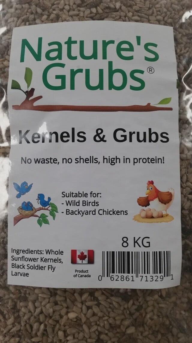 Nature's Kernels and Grubs for Chickens 8 kg.