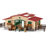 Schleich Stable with horses and accessories 42195