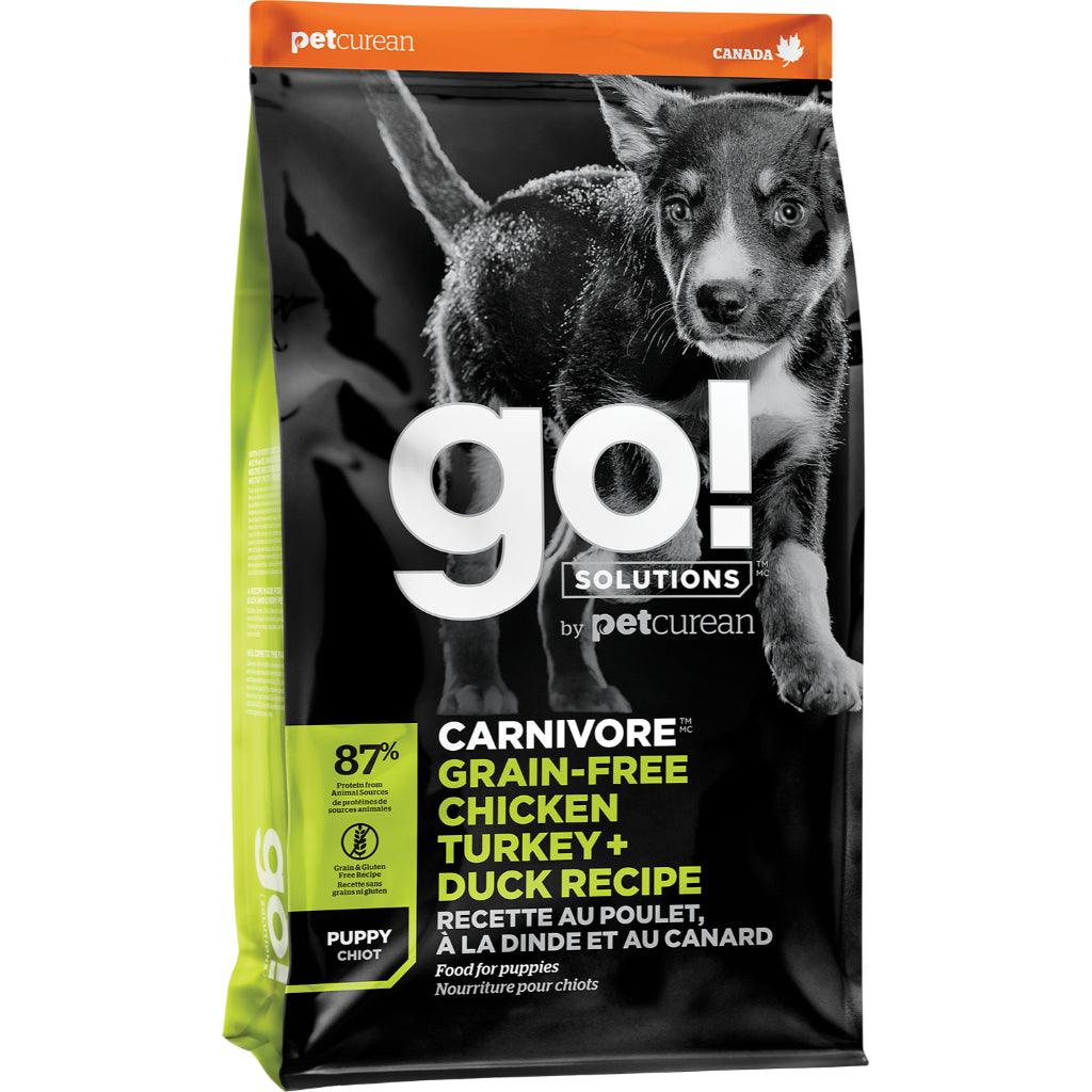 Go Carnivore Chicken Turkey Duck Puppy 22lbs